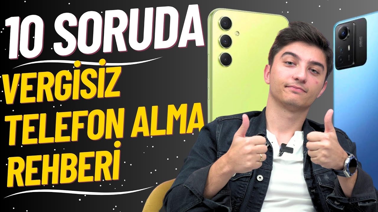 10 SORUDA VERGİSİZ TELEFON ALMA REHBERİ - YouTube