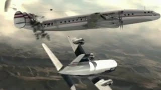 1956 Grand Canyon Mid-Air Collision - Animation