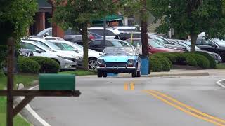 1969 Fiat 124 Spider short drive by