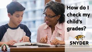How Do I Check My Child S Grades