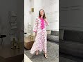 ---urgarment.com---Floral Printed Cotton Kaftan Abaya Dress For Muslim Women | Muslim Dress