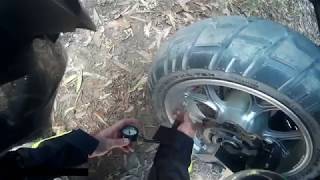 Honda NC750X - Shinko 705 Offroad test.