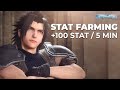 Crisis Core Final Fantasy 7 Reunion: Stat Farming (+100 STAT/5 min)