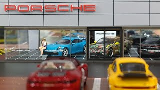 FirstLook GFans Diorama Porsche Showroom 710031