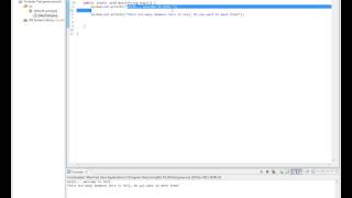 Java coding - Text Based Game - Episode 1