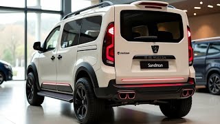 2025 Dacia Sandman 4x4 Camper Van: The Ultimate Adventure Machine!