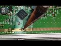 how to repair lg 22led tv freezing picture led freezing problem repair