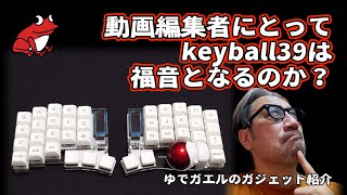 理想の左手デバイスを探していたのに何故かKeyball39に出会ってしまった