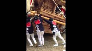 河内長野 楠町だんじり祭り本曳行2