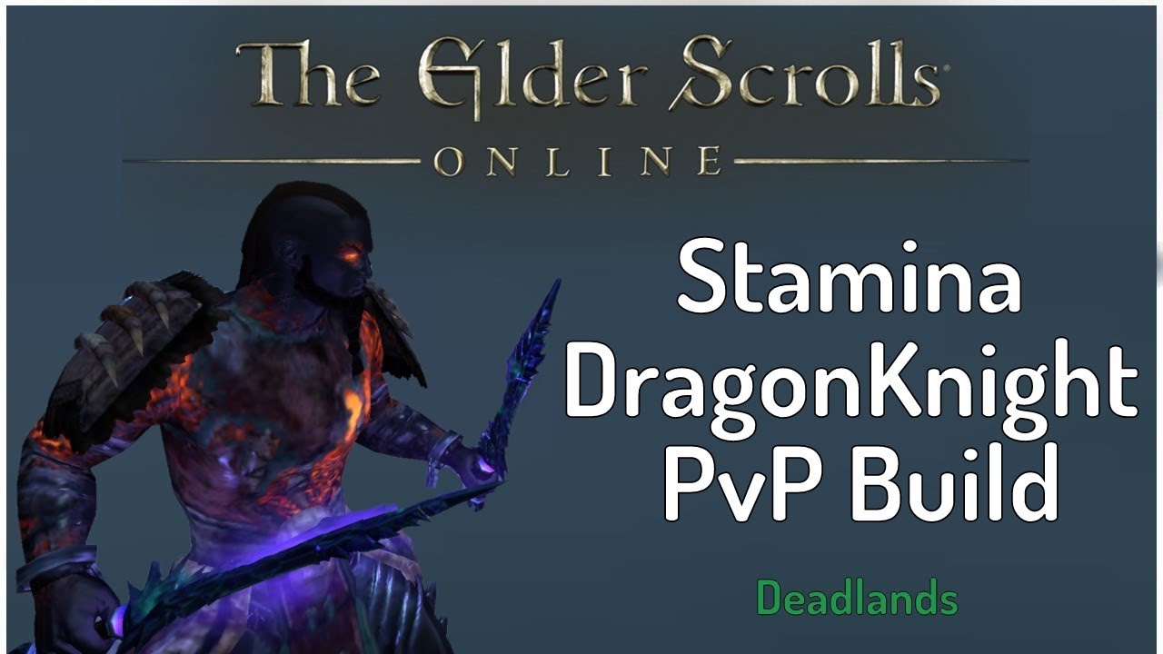 Stamina/Hybrid DragonKnight PVP Build - ElderScrollsOnline TR - YouTube