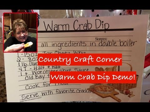 Warm Crab Dip Demo Warm Crab Dip Demo