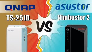 QNAP TS-251D vs Asustor Nimbustor 2 NAS Brand Comparison