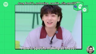 BTS Jungkook Spotify Opening Mission Prize Box