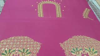 New Model Blouse Designs Maggam Work Ari Work Hand Embroidery