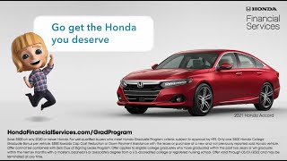 Honda College Grad Program 2021 – First Bonus :15