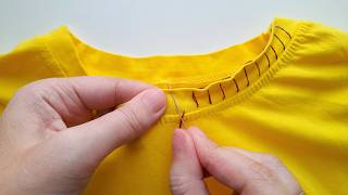 🔥Easy Sewing Trick: Downsize Your Neckline in Minutes