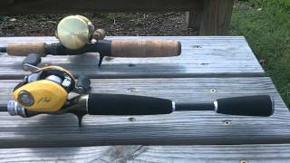 New Daiwa Pixy, Steez Rod, Shimano Calcutta 50, and G Loomis Mossyback