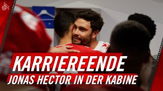 In der Kabine: Jonas Hector verkündet Karriereende 🥹 | 1. FC Köln | Bundesliga