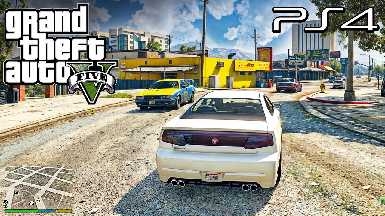 Grand Theft Auto V Ps4 Gameplay Youtube