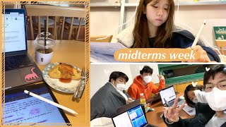 MIDTERMS WEEK // productive & busy days - winter in korea 2021