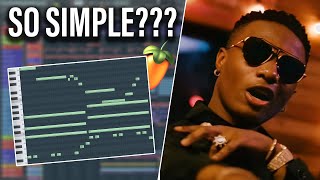 How To Make Simple Afro Beat (Wizkid, Rema, Burna Boy) | FL Studio Beginners Tutorial
