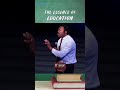 THE ESSENCE OF EDUCATION - Pastor John Anosike