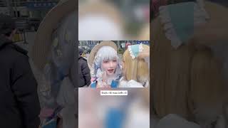 Cô cosplayer thích troll mấy anh fa#shorts #cosplay #anime #viral