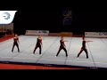 Men's group Belarus – 2015 Acrobatic European bronze medallists Dynamic