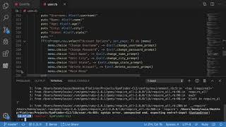 Debugging with Pry