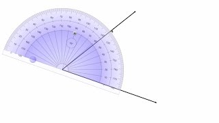 Math 7: 5.1b How to Use a Protractor