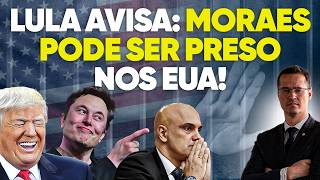 BOMBA: Governo Lula alerta STF que Moraes pode ser preso nos EUA!