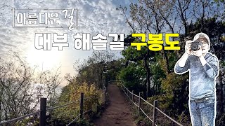 아름다운 낙조가 있는 대부 해솔길 구봉도👍 구봉도 낙조전망대 - 아름다운 길