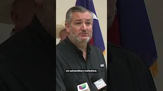 Senator Cruz discusses loss of life in Texas floods