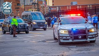 ⁴ᴷ Police Escort: Mercedes Sprinter Van - Detroit Police Department - Week 12 - 2025
