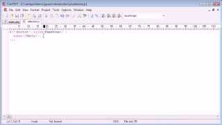 jQuery Tutorial 15 Submit selector