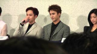 141030 Music Bank in Mexico Press Conference part 2 - Question time (B2ST and INFINITE)