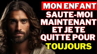 🛑 Dieu dit: Mon cher enfant, ça me fait mal si tu sautes ça‼️| Dieu dit aujourd’hui | Le message