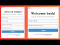 2.Login & Signup Form | Python Tkinter and MySQL Project [Step By Step Tutorial]