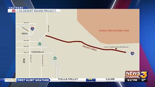 Caltrans begins construction on I-10 Desert Rehab Project