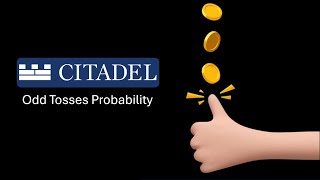 Odd Tosses Probability | Citadel Quant Interview Problem