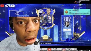iShowSpeed Almost DIES AFTER PACKING MESSI 😂