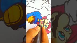 Mario & Luigi | Super Mario Bros Coloring | #coloring