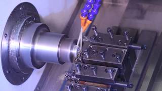 High Speed Gang Tool Lathe - Production Turning Operation - AutoMateCNC SL280