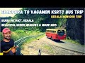 Elappara To Vagamon KSRTC Bus Travel | How To Reach Vagamon By Bus | Kerala MOnsoon Trip To Vagamon