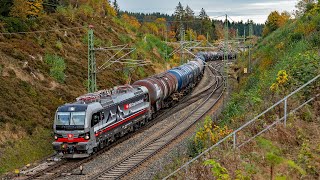 DB Museum 103 245 + TEE, HVLE EuroDual + BlueTiger, SBB Cargo XLoad 193 uvm. auf der Frankenwaldbahn