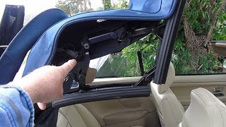 Volvo C70 Convertible Top Stuck Issues - Opening and Closing Roof Fabric Issues