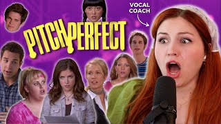 Vocal coach reacts to PITCH PERFECT