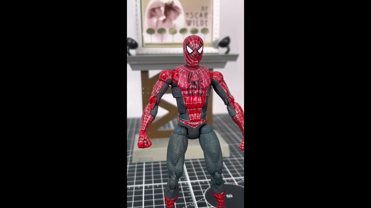 Фигурка человека паука 2004 года! Superposeable spider man 2004 toybiz