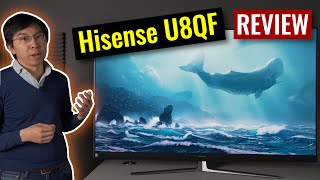 Hisense U8QF Review: 132-Zone FALD \u0026 1200+ Nits Brightness for £800!