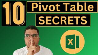 10 Pivot table secrets most excel users don't know